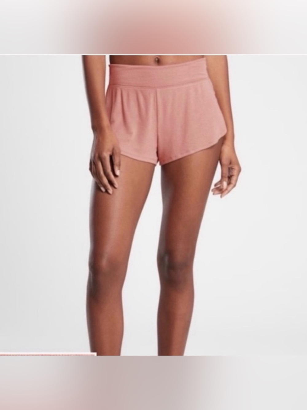 Athleta Well- Rested Sleep Shorts Dusty Rose NWT